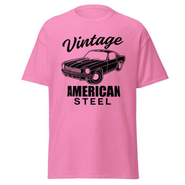 Vintage, American Steel - Unisex T-shirt - Bild 6