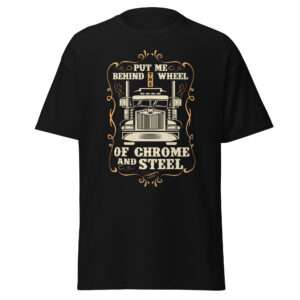 Wheel of Chrome and Steel – Unisex T-shirt