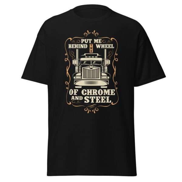 Wheel of Chrome and Steel - Unisex T-shirt