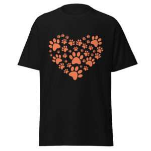 Love Dogs Heart – Unisex T-shirt