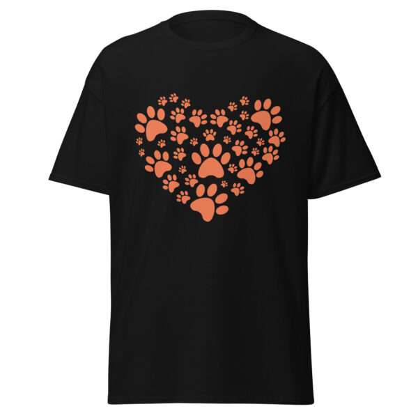 Love Dogs Heart - Unisex T-shirt - Bild 2