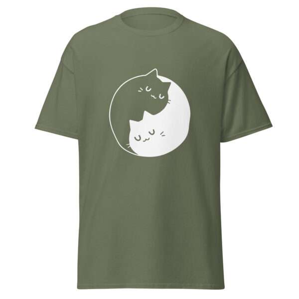 Cat Yin Yang - Unisex T-shirt - Bild 6