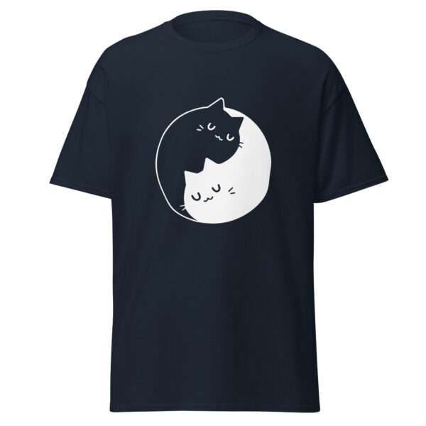 Cat Yin Yang - Unisex T-shirt - Bild 2