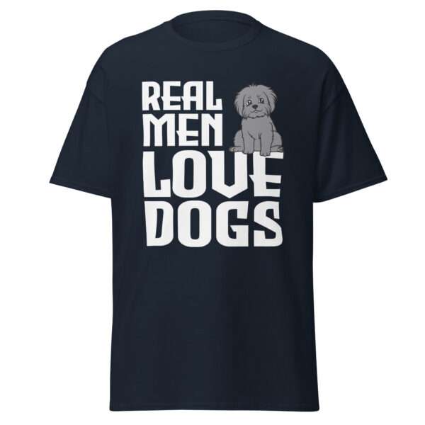 Men Love Dogs - Unisex T-shirt - Bild 3