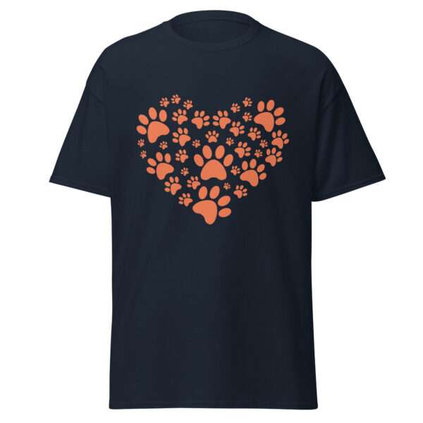 Love Dogs Heart - Unisex T-shirt - Bild 3