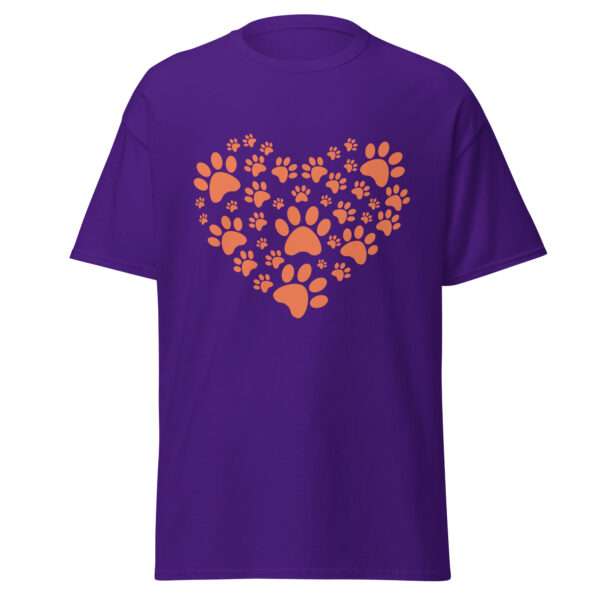 Love Dogs Heart - Unisex T-shirt - Bild 4