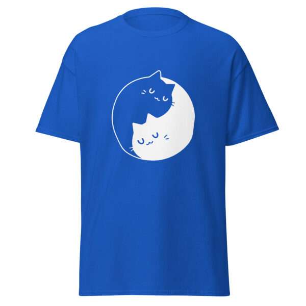 Cat Yin Yang - Unisex T-shirt - Bild 4