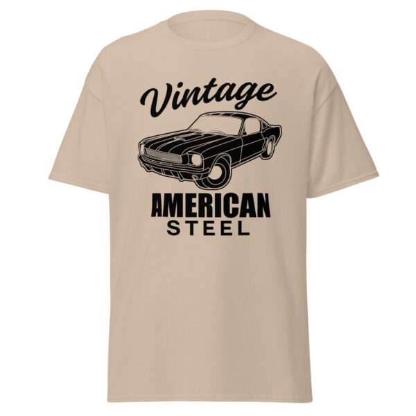 Vintage, American Steel - Unisex T-shirt - Bild 8